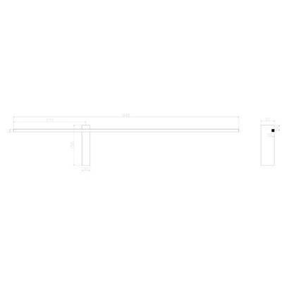 Декоративная подсветка Arte Lamp PHOENIX A2025AP-1BK, 1хLED