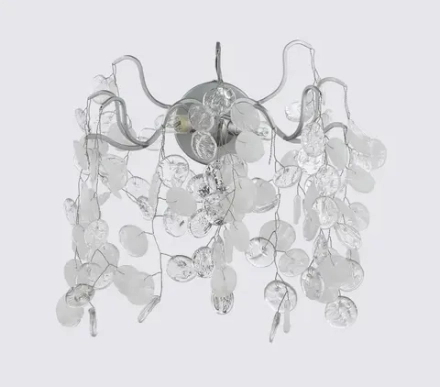Бра Crystal Lux TENERIFE AP2 SILVER 3181/402