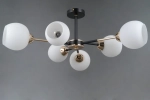 IL0715-6CSQ-24 BK GD LIBRA светильник потолочный ILLUMICO, E27х6