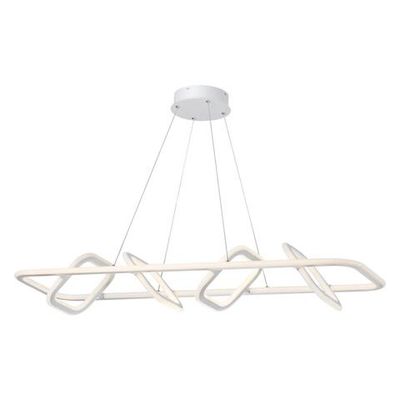 359184 OVER NT23 312 белый Светильник подвесной диммируемый, в комплекте пульт ДУ IP20 LED 4000К 175W 220V ONDO