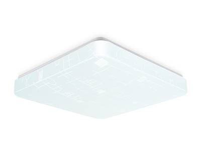 Потолочный светодиодный светильник FZ1155 WH белый 24W 6400K 330*330*80 (Без ПДУ)