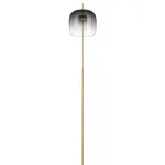 804718 Торшер CUPOLA LED 1х18W 900LM ЗОЛОТО/ДЫМЧАТЫЙ 3000K Lightstar