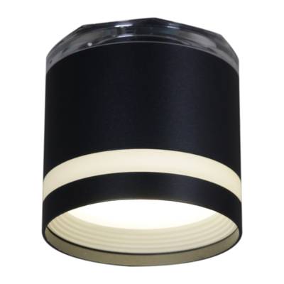 53001-9.5-001LD GX53+LED3W BK светильник точ.