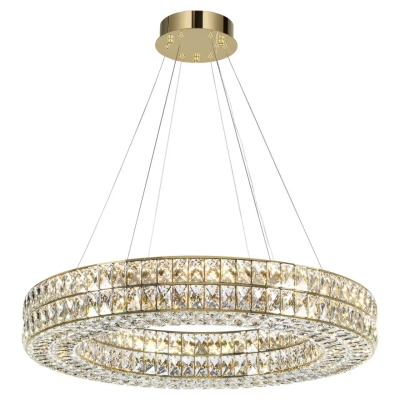 4926/85L L-VISION ODL24 581 золото/металл/хрусталь Люстра LED 85W 4000K 5074Лм PANTA