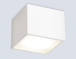 Светильник накладной TN6530 WH белый IP44 GX53 100*100*80