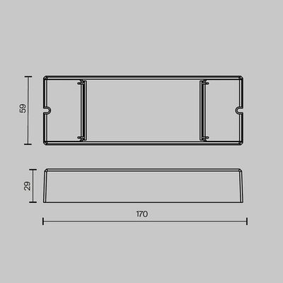 Усилитель сигнала DALI DT6 230VAC IP20, 721014. TM Maytoni