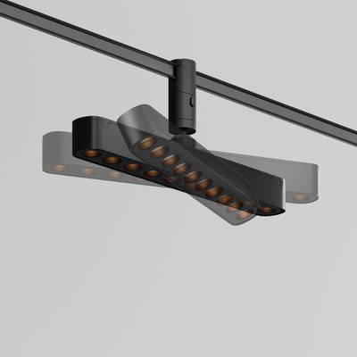 Трековый светильник Points Rot 3000К 10Вт 24° TR203-1-10W3K-S-B. TM Maytoni