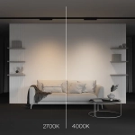 Трековый светильник Базис / Basis Trinity 2700K 10Вт 120°, TR196-3-10W2.7K-B. TM Maytoni