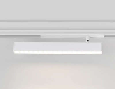 Светильник светодиодный диммируемый для шинопровода Magnetic 220V GL1351 WH белый IP20 18W 3000K-6400K 24° 342*25*112 (Без ПДУ)