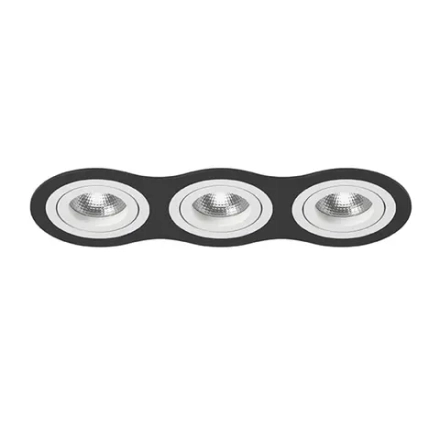 i637060606 Светильник INTERO 16 Triple ROUND (217637+217606+217606+217606)