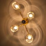 Citilux Клод CL137142 Люстра потолочная Золото