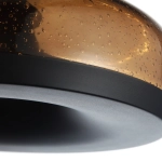 SL6014.603.01 Светильник подвесной ST-Luce Черный/Коричневый, с пузырьками LED 1*42W 3000K
