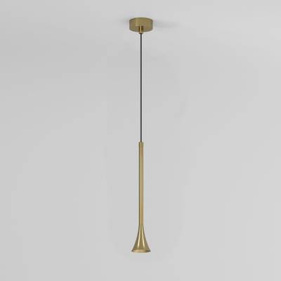 Светильник подвесной светодиодный Hall 5W 4000K латунь 50314 LED