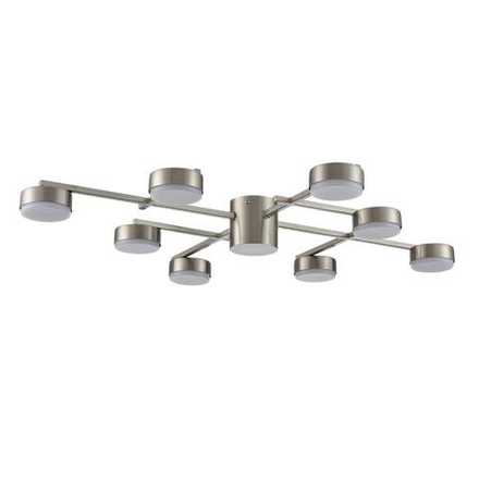 8115/8C COMFI LN26 248 никель, металл Люстра потолочная LED GX53 8*7W 220V DABRA