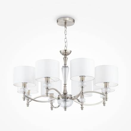 Люстра Alicante E14х8, MOD014CL-08N. TM Maytoni