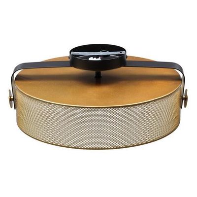 6597/40L LEDIO LN25 158 черный, античная латунь/античная латунь металл/металл, стекло Потолочный светильник LED 40W 4000К 220V DRUMY