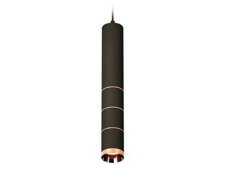 Комплект подвесного светильника XP6302060 SBK/PPG черный песок/золото розовое полированное MR16 GU5.3 (A2302, C6356, A2063, C6302, A2063, C6302, A2063, C6302, N6135)