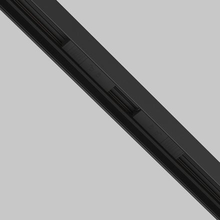 Коннектор питания прямой гибкий 5см Exility черный, TRA034CPC-42B-5-1. TM Maytoni