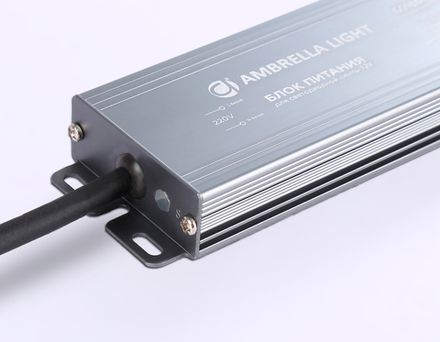 Блок питания для светодиодной ленты 12V 150W IP67 12.5A 110-220V 220*52*20 GS9864