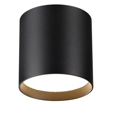 7129/8CL HIGHTECH ODL26 325 светильник черный/металл IP20 LED 8W 480Лм 3000K/4000K/6000K 120° 220-240V OBEN
