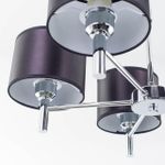 Citilux Аврора CL463151 Люстра с чёрными абажурами