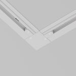 Коннектор L-образный Unity встраиваемый белый, TRA002CL-11W. TM Maytoni