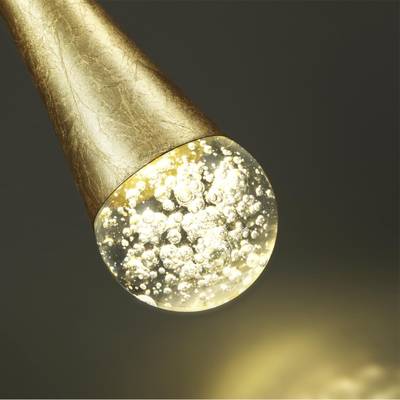 4278/1W L-VISION ODL21 341 прозрачн/золот фольг-ние Настенный светильник IP20 GU10 LED max 6W GOTA