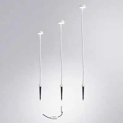 Грунтовый светильник Arte Lamp MOTUS A1081PA-3WH, 3хLED