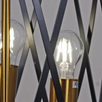 IL1023-3PB-05 BK GD светильник потолочный ILLUMICO, E27х3
