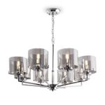 Люстра Karen FR5096PL-08CH, E14х8. TM Maytoni