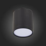 ST113.432.05 Светильник потолочный Черный LED 1*5W 3000K 390Lm Ra&gt;80 120° IP20 D68xH75 170-240V