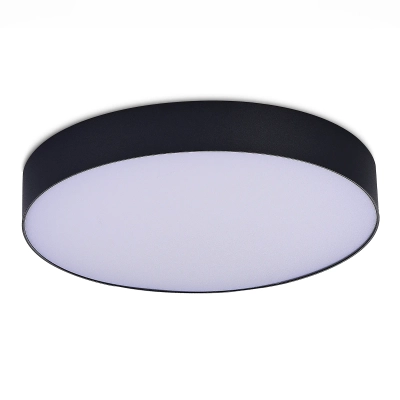 ST606.442.48 Светильник потолочный Черный LED 1*48W 4000K 4 320Lm Ra>85 120° IP20 D400xH55 185-265V