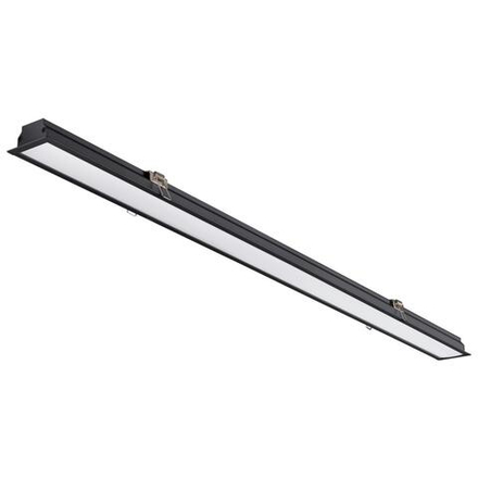 358821 SPOT NT22 550 черный Встраиваемый светодиодный светильник IP20 LED 4000K 24W 220V ITER