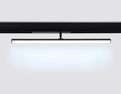 Светильник светодиодный диммируемый для шинопровода Magnetic 220V GL1361 BK черный IP20 12W 3000K-6400K 120° 608*25*110 (Без ПДУ)