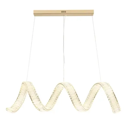 Люстра Crystal Lux MUSIKA SP100W LED L1200 GOLD 3391/206