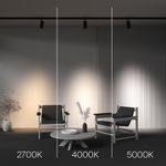 Трековый светильник Focus Led Trinity 2700-5000K 30Вт 36°, TR197-3-30WCCT-M-B. TM Maytoni