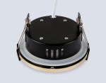 Светильник встраиваемый TN6634 GD золото IP44 GX53 D100*60