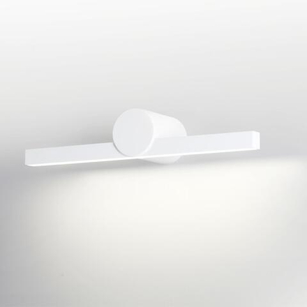 6624/8WL HIGHTECH ODL24 601 белый/металл/акрил Настенный светильник IP54 LED 8W 4000K 220V ABRI