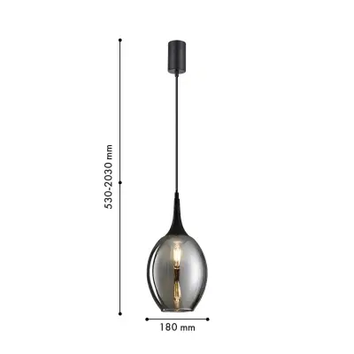 Подвес Dubbel 4361-1P, 1*E27*40W. ТМ F-Promo