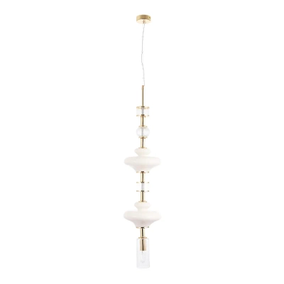 Светильник подвесной Crystal Lux VALENCIA SP1.1 GOLD 3290/201.1