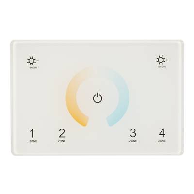 Панель Sens SMART-P81-MIX White (230V, 4 зоны, 2.4G) (Arlight, IP20 Пластик, 5 лет)