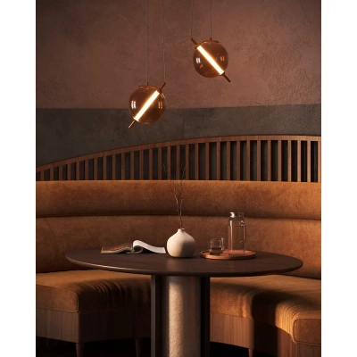 Подвесной светильник Arte Lamp HOLLY A3220SP-1PB, 1хLED