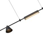 07616-115L,19 Подвес Ристо черный w115*12 h160 Led 15W (4000K)