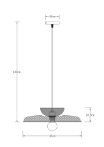 Подвесной светильник Arte Lamp CASTELLO A7066SP-1BK, 1хE27