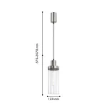 Подвес Hatt 4363-1P, 1*E27*40W. ТМ F-Promo