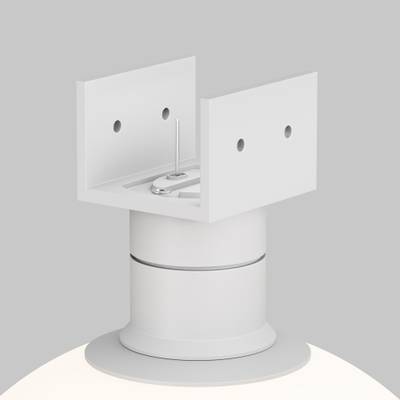 Уличный трековый светильник Luna Elasity IP 3000K 9Вт 180° белый O-TR01-2-S-9WW3K. TM Maytoni