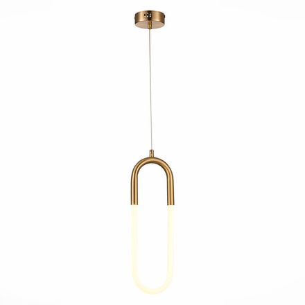 SL1579.303.01 Подвес ST-Luce Латунь/Латунь, Белый LED 1*14W 3000K
