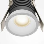 Встраиваемый светильник Mini 3000K 7Вт 55°, DL059-7W3K-W. TM Maytoni