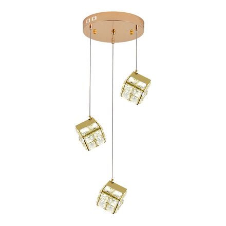 Подвесной светильник Indigo 12048/3P Gold, 1хLED