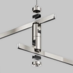 Подвес тросовый Hang двойной Flarity платина, TRA157SW-D1-PT. TM Maytoni